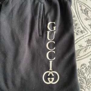 Gucci shorts black large mens